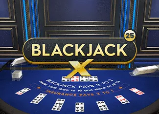 Blackjack X 25 - Azure - BETPLAY138