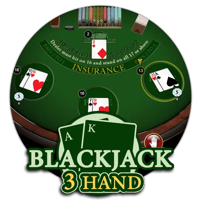 Blackjack 3 Hand - BETPLAY138